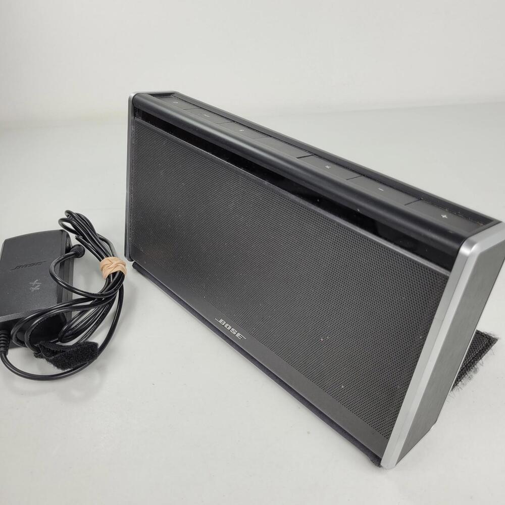Bose Black and Silver Portable Speaker